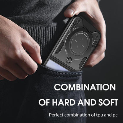 Case for Samsung Galaxy Z Flip7 F766, Techsuit, CamGuard Pro, Purple