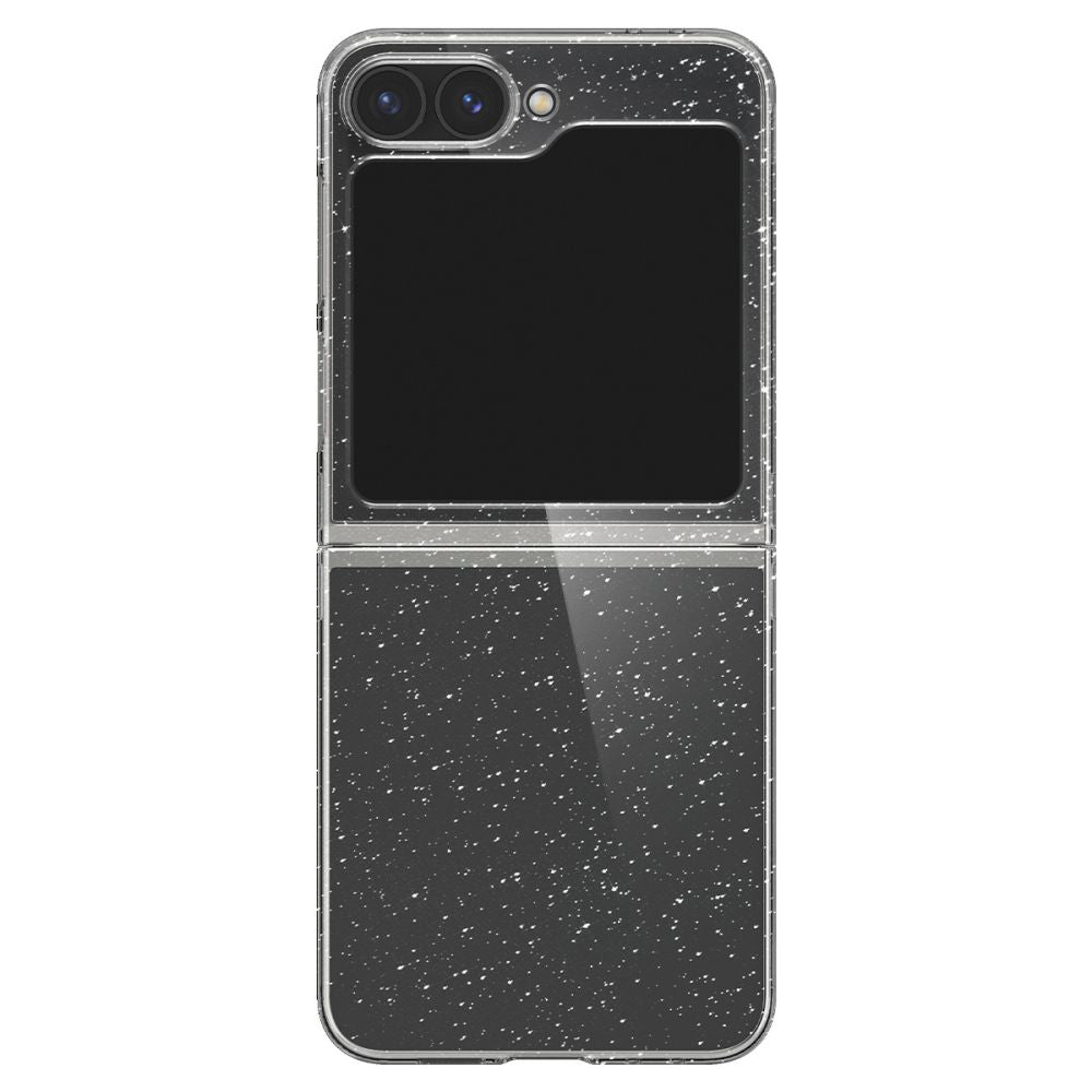 Case for Samsung Galaxy Z Flip7 FE F761 / Z Flip6 F741, Spigen, Air Skin Glitter, Transparent
