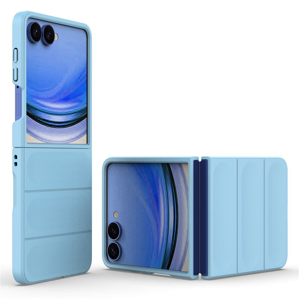 Hülle für Samsung Galaxy Z Flip8 F776, Techsuit, Magic Shield, Blau