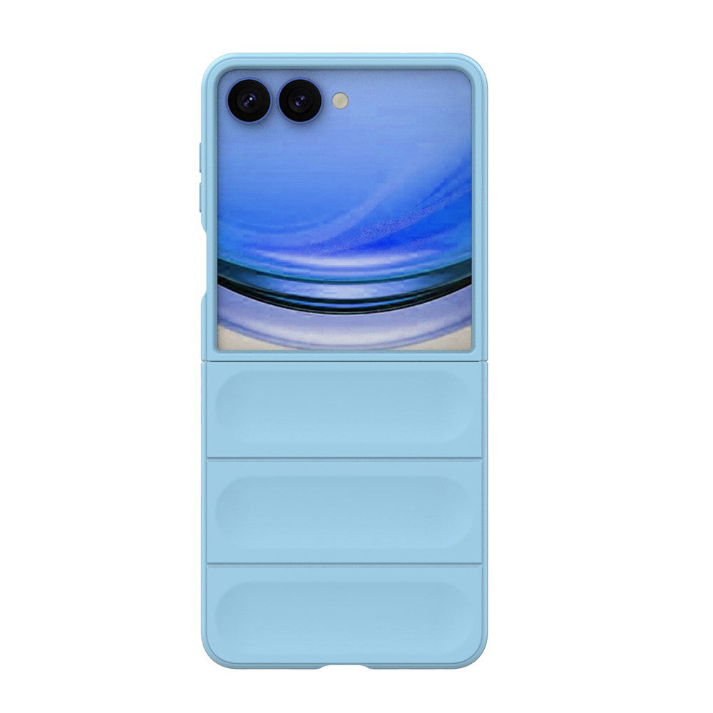 Hülle für Samsung Galaxy Z Flip8 F776, Techsuit, Magic Shield, Blau