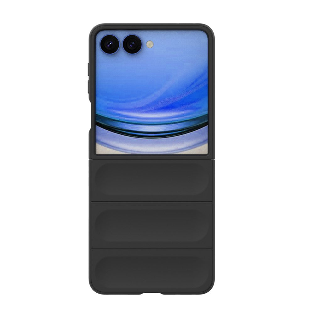 Hülle für Samsung Galaxy Z Flip8 F776, Techsuit, Magic Shield, Schwarz