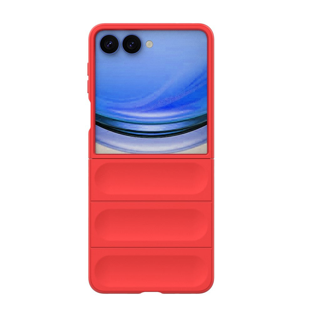 Hülle für Samsung Galaxy Z Flip8 F776, Techsuit, Magic Shield, Rot