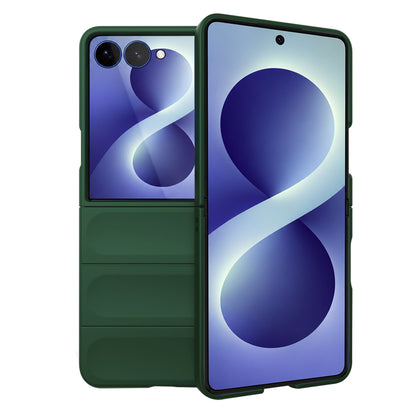Hülle für Samsung Galaxy Z Flip8 F776, Techsuit, Magic Shield, Grün