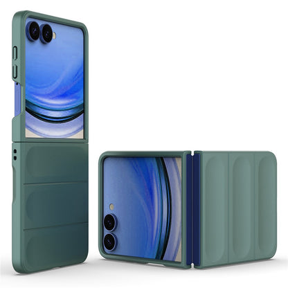 Hülle für Samsung Galaxy Z Flip8 F776, Techsuit, Magic Shield, Grün