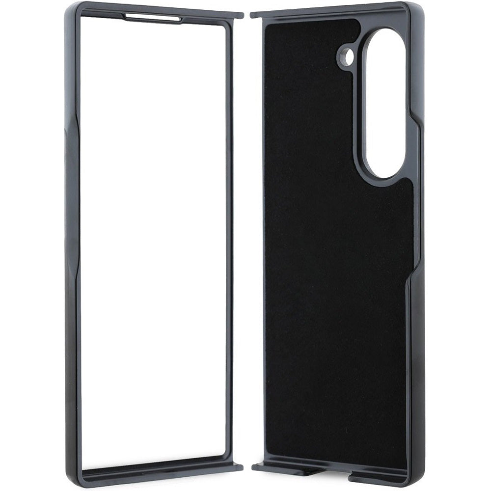 Hülle für Samsung Galaxy Z Fold6 F956, Guess, 4G Metal Logo, Schwarz