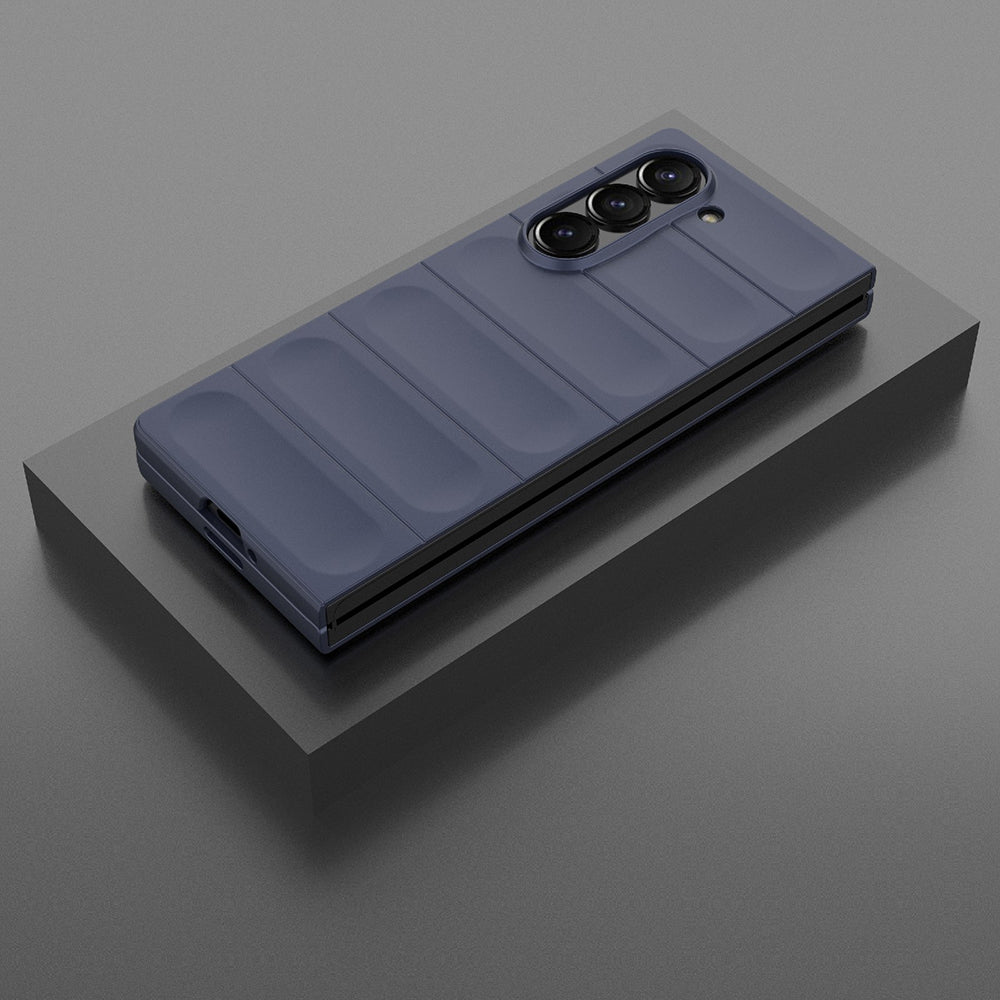 Hülle für Samsung Galaxy Z Fold6 F956, Techsuit, Magic Shield, Lila