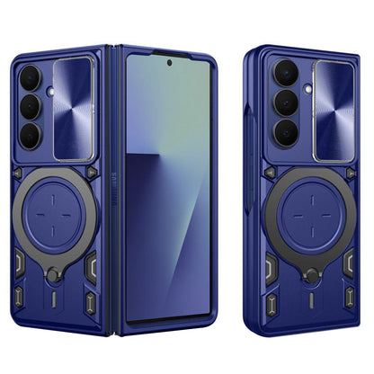 Hülle für Samsung Galaxy Z Fold7 F966, Techsuit, CamGuard Pro, Blau
