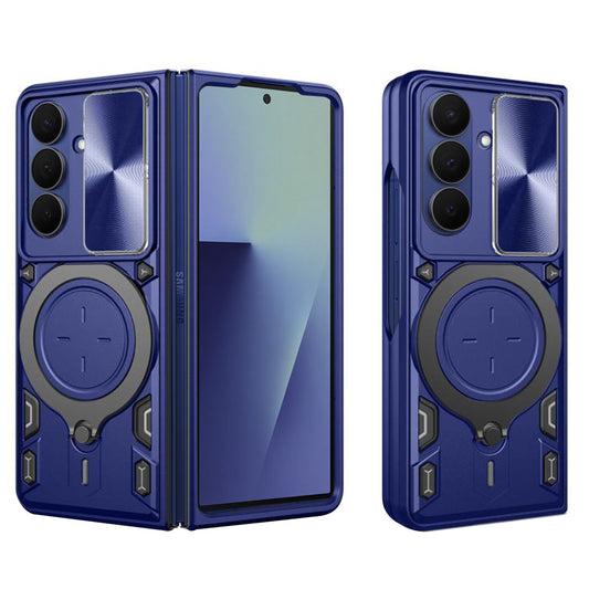 Hülle für Samsung Galaxy Z Fold7 F966, Techsuit, CamGuard Pro, Blau