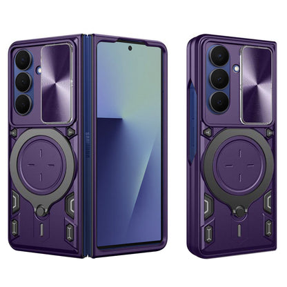 Hülle für Samsung Galaxy Z Fold7 F966, Techsuit, CamGuard Pro, Lila