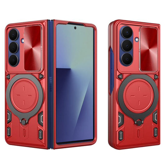 Hülle für Samsung Galaxy Z Fold7 F966, Techsuit, CamGuard Pro, Rot