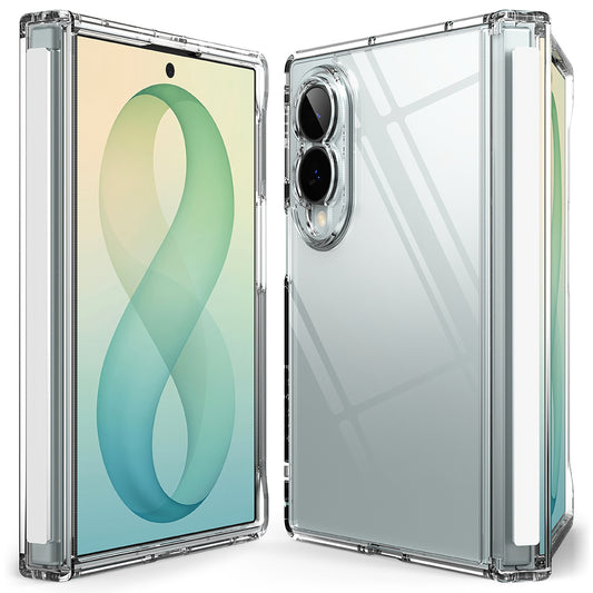 Hülle für Samsung Galaxy Z Fold8 F971, Ringke, Fusion Flap, Transparent