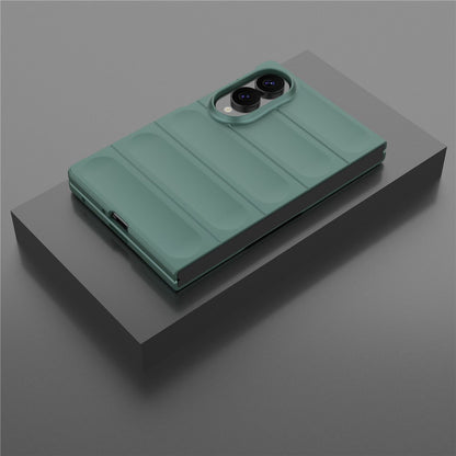 Hülle für Samsung Galaxy Z Fold8 F976, Techsuit, Magic Shield, Grün