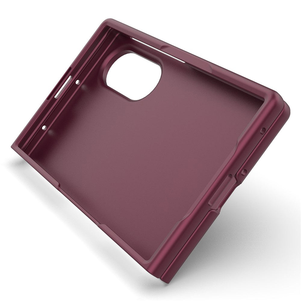Case for Samsung Galaxy Z Fold8 F976, Techsuit, Magic Shield, Burgundy
