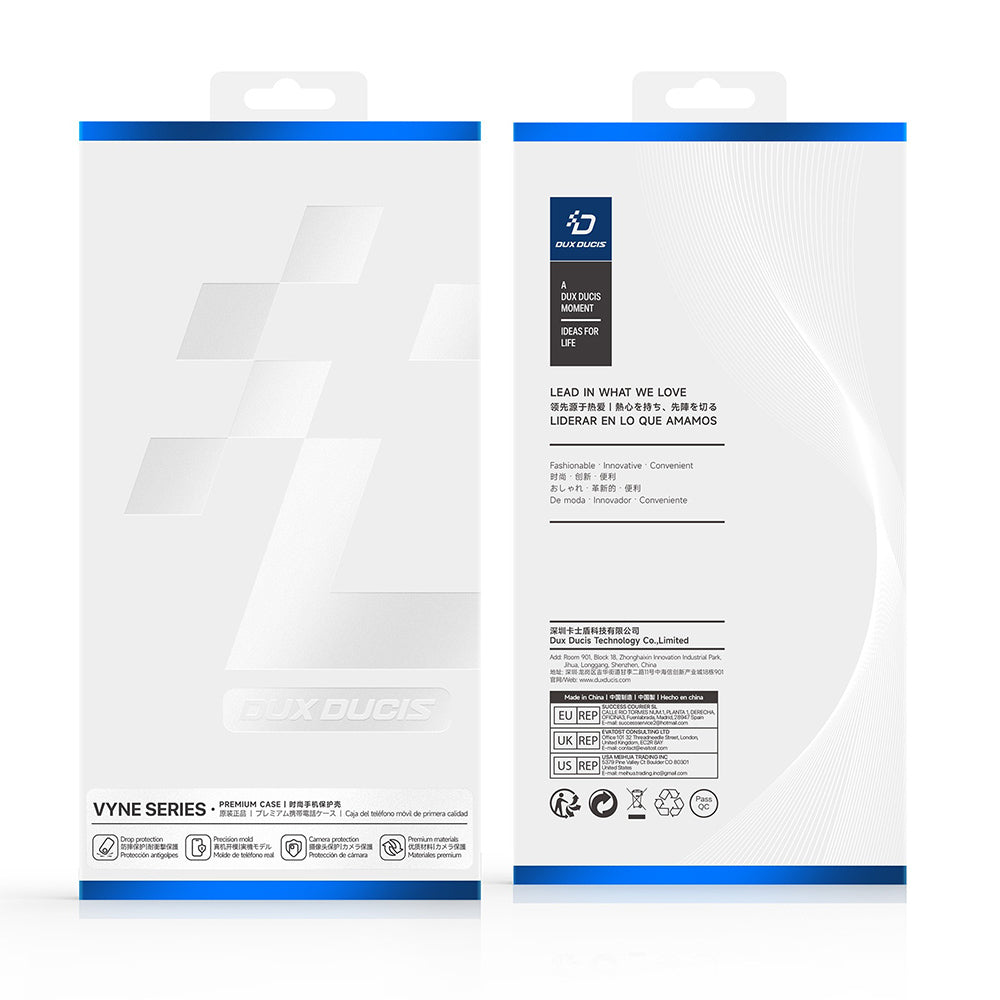 Hülle für Samsung Galaxy Z Fold8 Ultra F976, DUX DUCIS, Vyne, Blau
