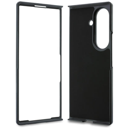 Hülle für Samsung Galaxy Z Fold8 Ultra F976, Karl Lagerfeld, Saffiano Karl & Choupette Metallnadel, Schwarz