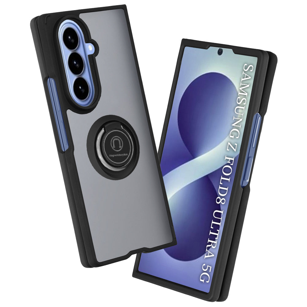 Hülle für Samsung Galaxy Z Fold8 Ultra F971, Techsuit, Glinth, Schwarz