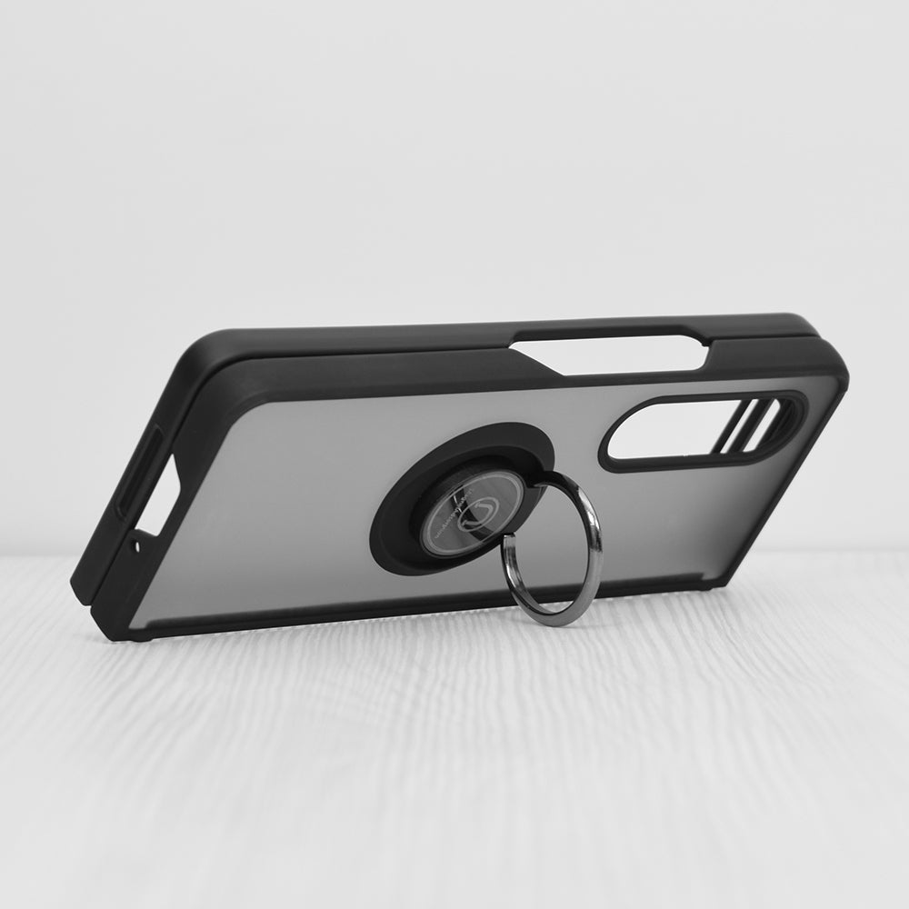 Hülle für Samsung Galaxy Z Fold8 Ultra F971, Techsuit, Glinth, Schwarz