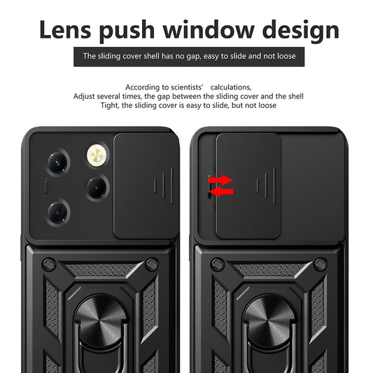 Hülle für Tecno Spark 20 Pro / Infinix Hot 40 / Hot 40 Pro, Techsuit, CamShield, Grün