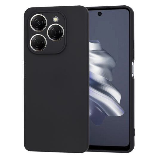 Hülle für Tecno Spark 20 Pro, Techsuit, SoftFlex, Schwarz