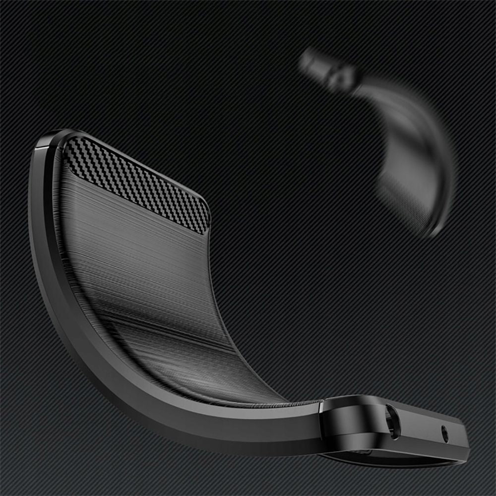 Hülle für Xiaomi 12T / 12T Pro, Techsuit, Carbon, Schwarz