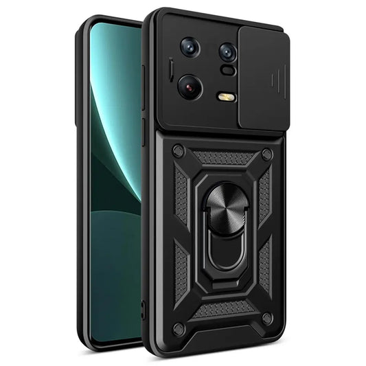 Hülle für Xiaomi 13 Pro, Techsuit, CamShield, Schwarz