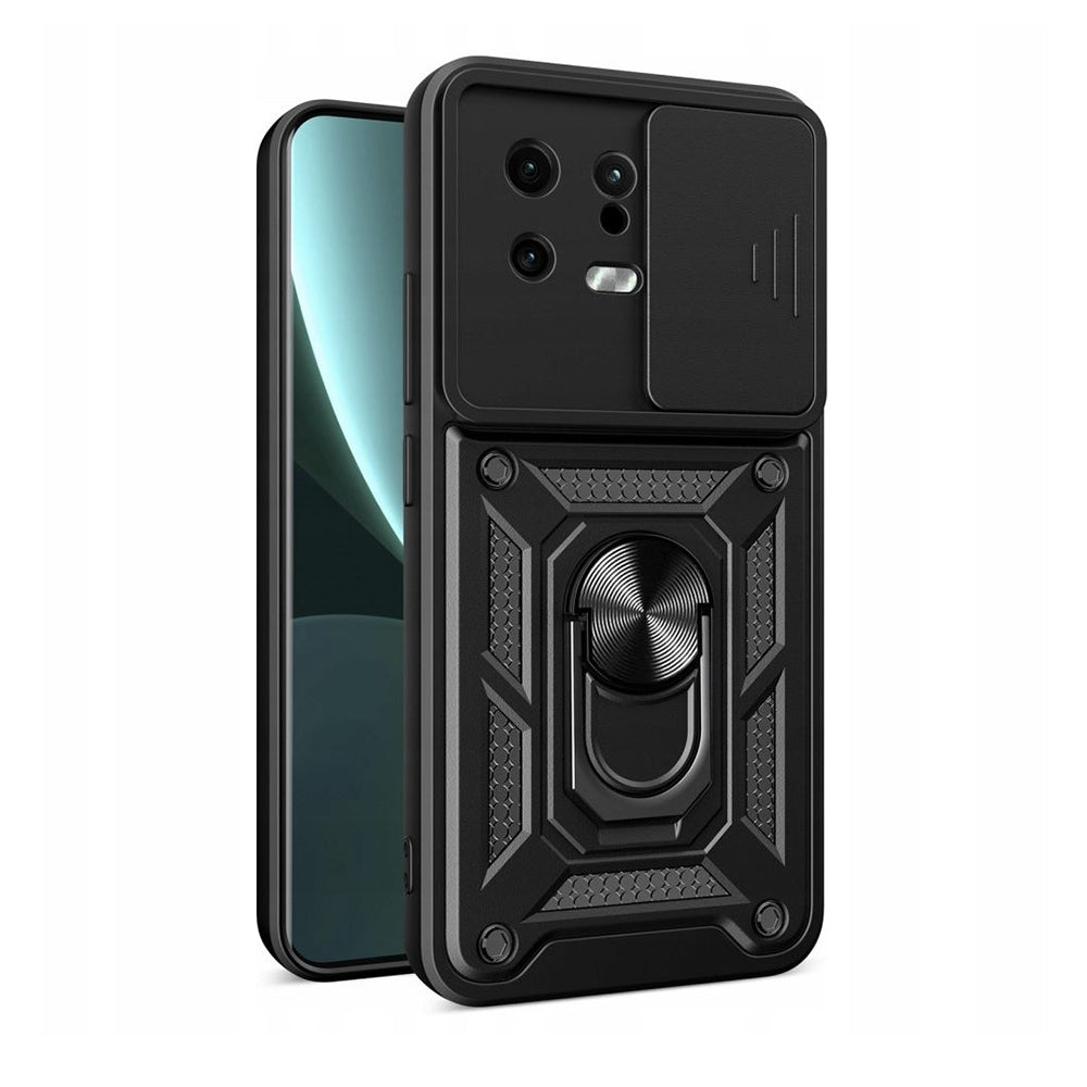 Hülle für Xiaomi 13, Techsuit, CamShield, Schwarz