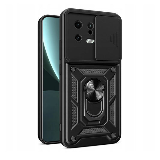Hülle für Xiaomi 13, Techsuit, CamShield, Schwarz