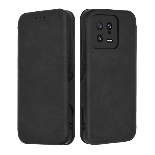 Hülle für Xiaomi 13, Techsuit, Safe Wallet Plus, Schwarz