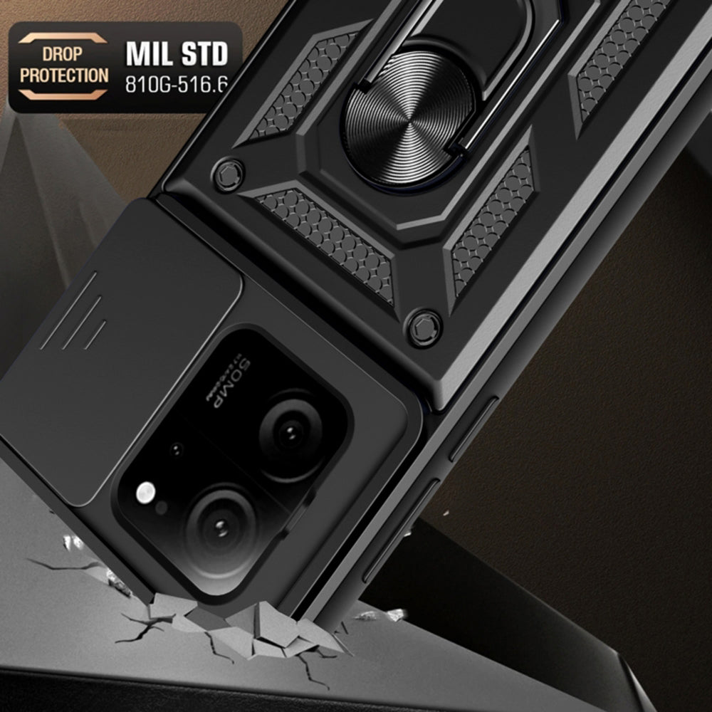 Hülle für Xiaomi 13T Pro / 13T, Techsuit, CamShield, Schwarz