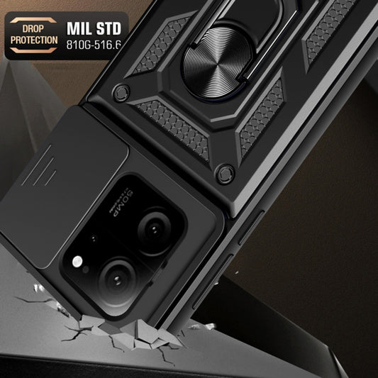 Hülle für Xiaomi 13T Pro / 13T, Techsuit, CamShield, Schwarz