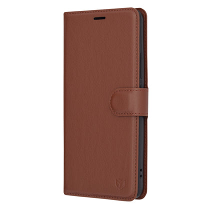Hülle für Xiaomi 13T Pro / 13T, Techsuit, Leder-Folio, Braun