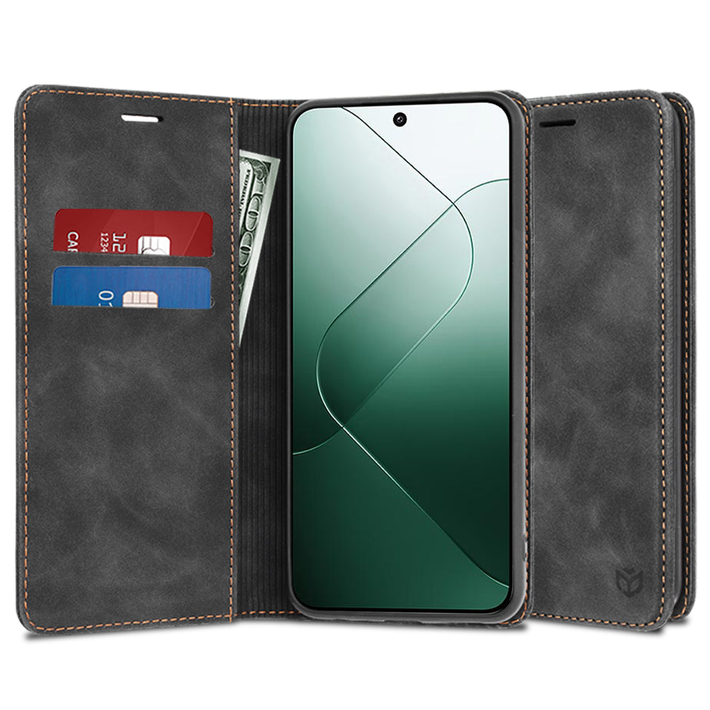 Hülle für Xiaomi 14, Techsuit, Confy, Schwarz