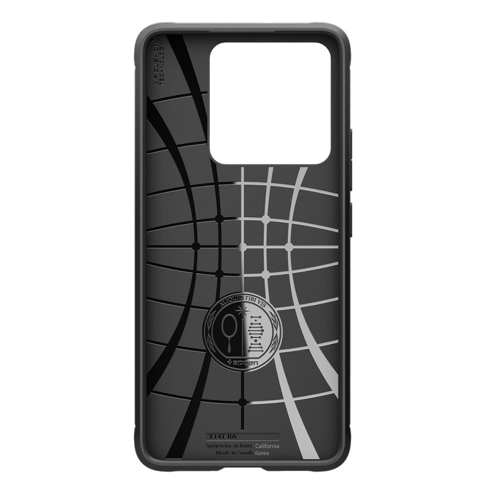 Case for Xiaomi 14T, Spigen, Rugged Armor, Black ACS08857