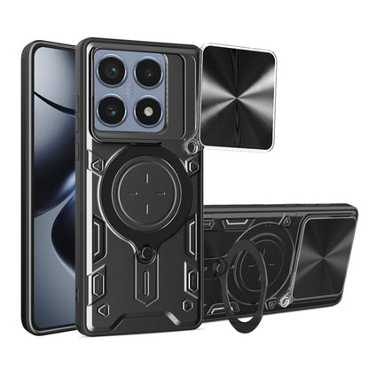 Hülle für Xiaomi 14T Pro, Techsuit, CamGuard Pro, Schwarz