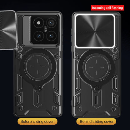 Hülle für Xiaomi 14T Pro, Techsuit, CamGuard Pro, Schwarz