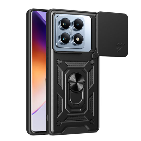 Case for Xiaomi 14T Pro, Techsuit, CamShield, Black