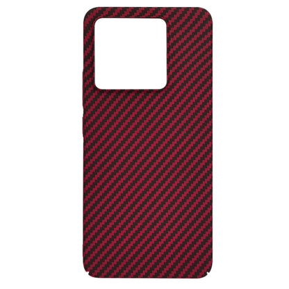 Hülle für Xiaomi 14T, Techsuit, Carbonite FiberShell, Rot