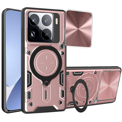 Hülle für Xiaomi 15 Pro, Techsuit, CamGuard Pro, Roségold