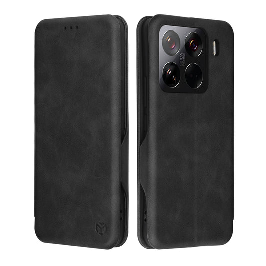 Hülle für Xiaomi 15 Pro, Techsuit, Safe Wallet Plus, Schwarz