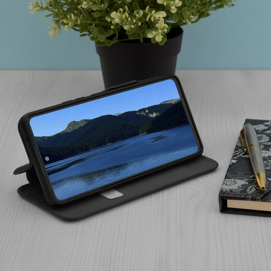 Hülle für Xiaomi 15 Pro, Techsuit, Safe Wallet Plus, Schwarz