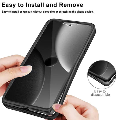 Hülle für Xiaomi 15 Ultra, Techsuit, ColorVerse 360, Schwarz