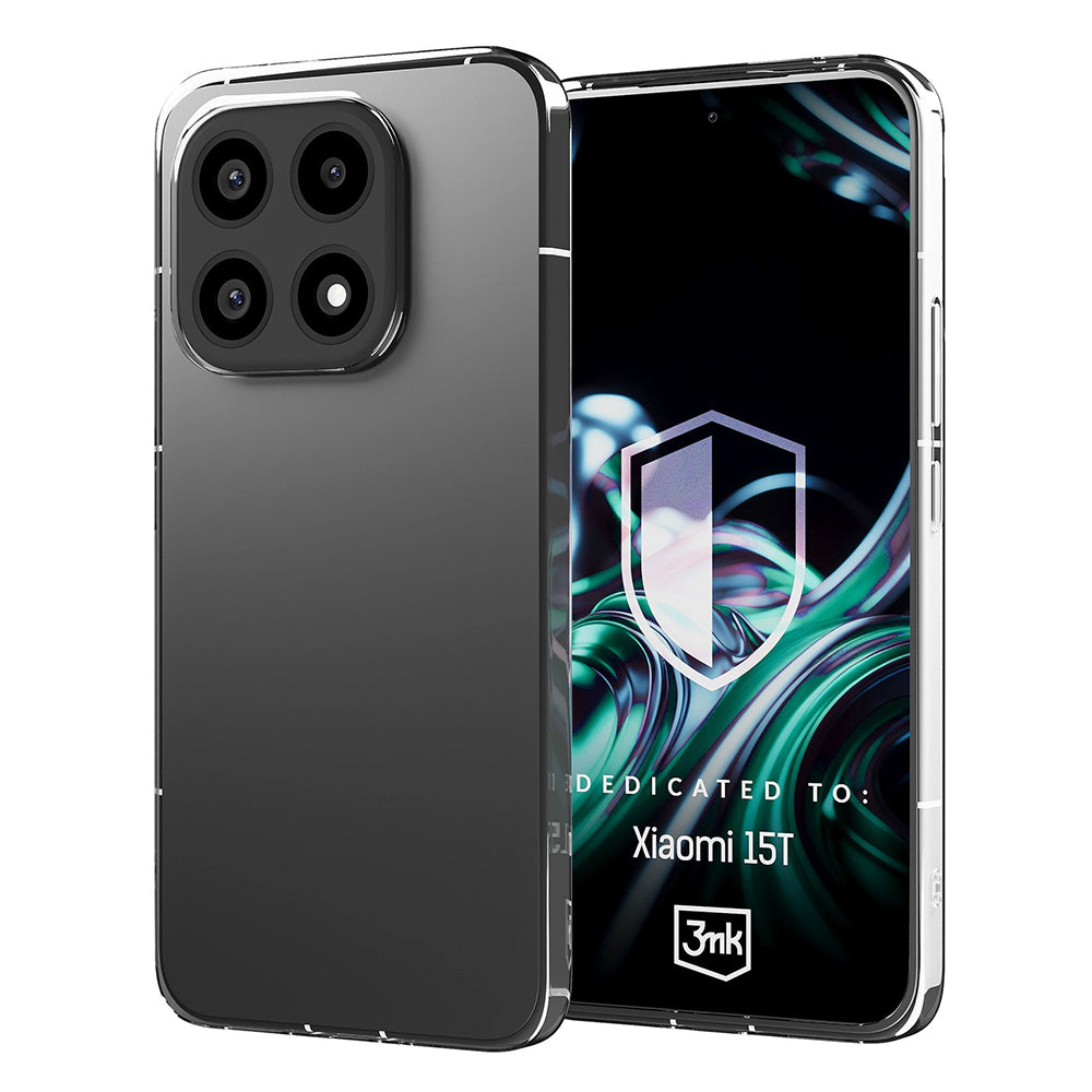 Hülle für Xiaomi 15T, 3MK, Klar, Transparent