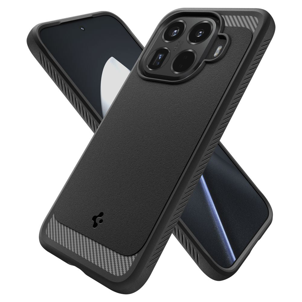 Hülle für Xiaomi 15T Pro, Spigen, Rugged Armor, Schwarz ACS11152