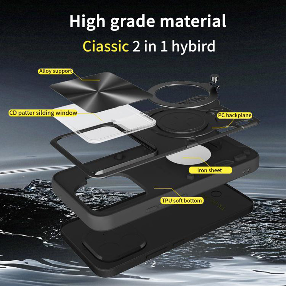 Hülle für Xiaomi 15T Pro, Techsuit, CamGuard Pro, Blau