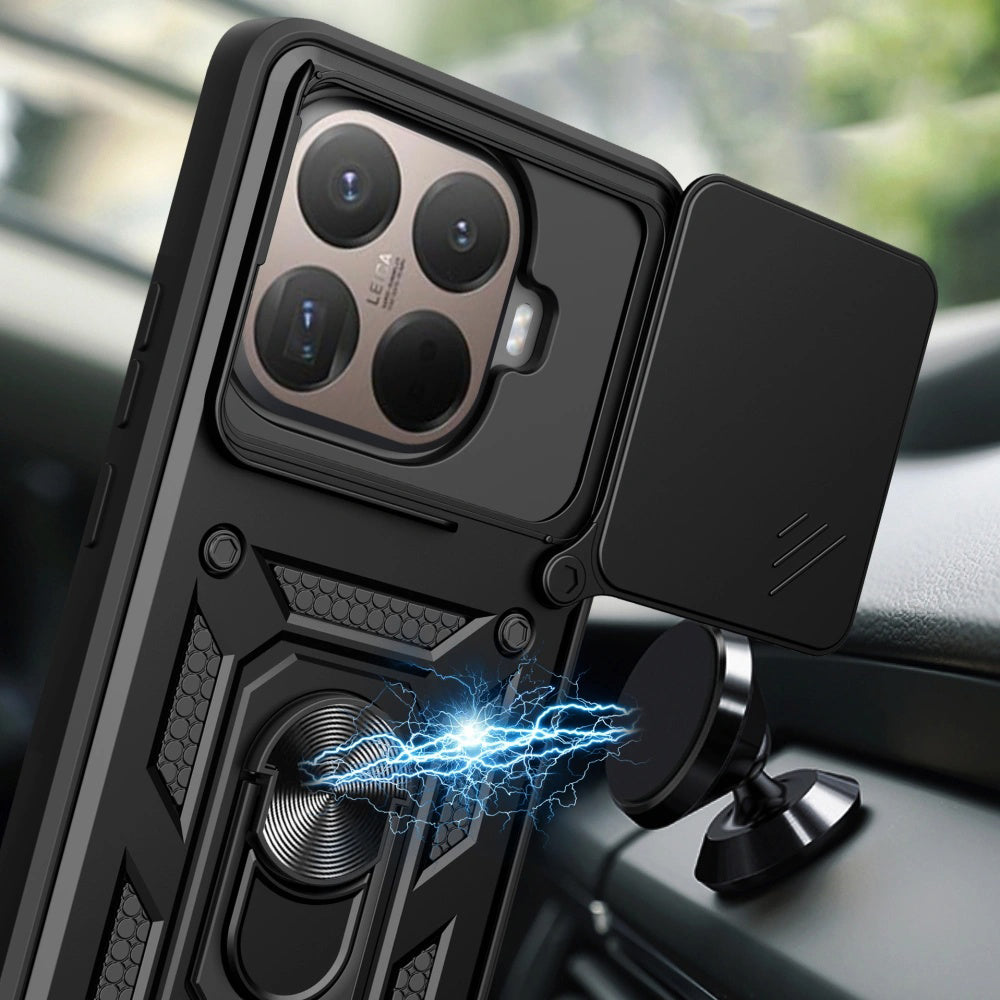 Hülle für Xiaomi 15T Pro, Techsuit, CamShield, Grün