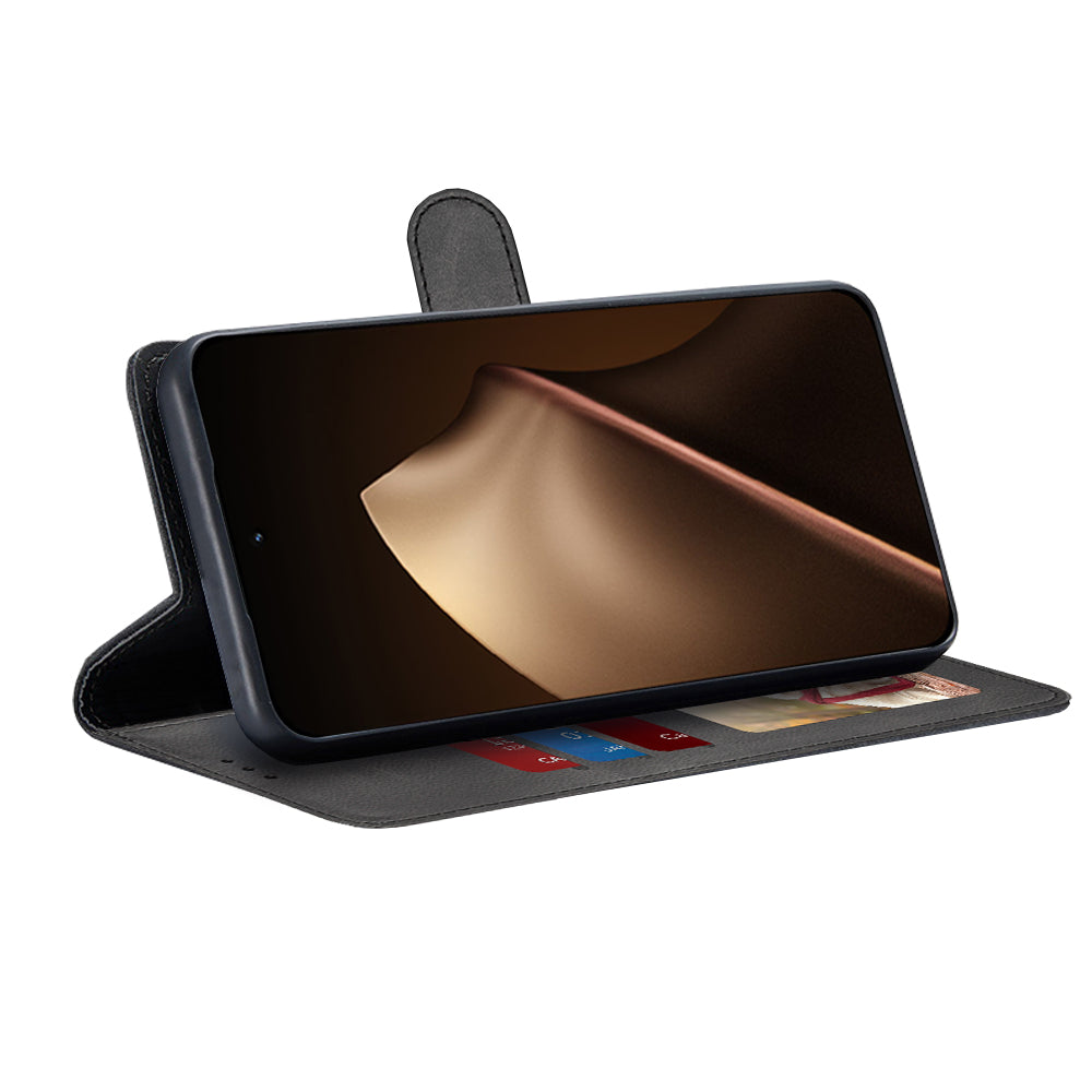 Hülle für Xiaomi 15T Pro, Techsuit, Diary Book, Schwarz
