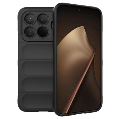 Hülle für Xiaomi 15T Pro, Techsuit, Magic Shield, Schwarz