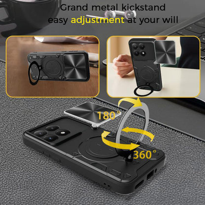 Hülle für Xiaomi 15T, Techsuit, CamGuard Pro, Lila