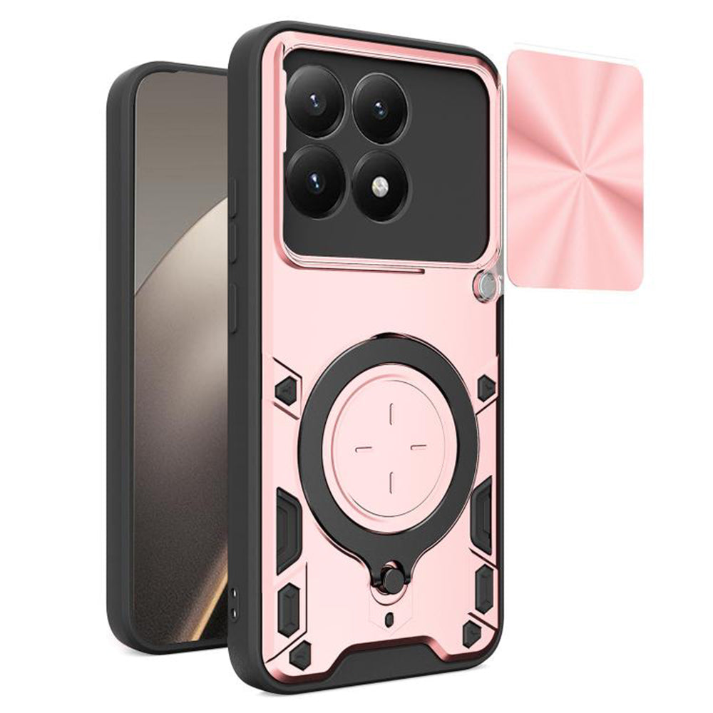 Hülle für Xiaomi 15T, Techsuit, CamGuard Pro, Rosa