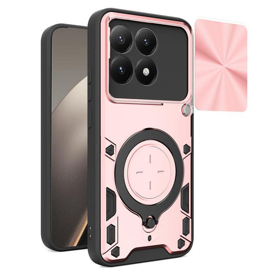 Hülle für Xiaomi 15T, Techsuit, CamGuard Pro, Rosa
